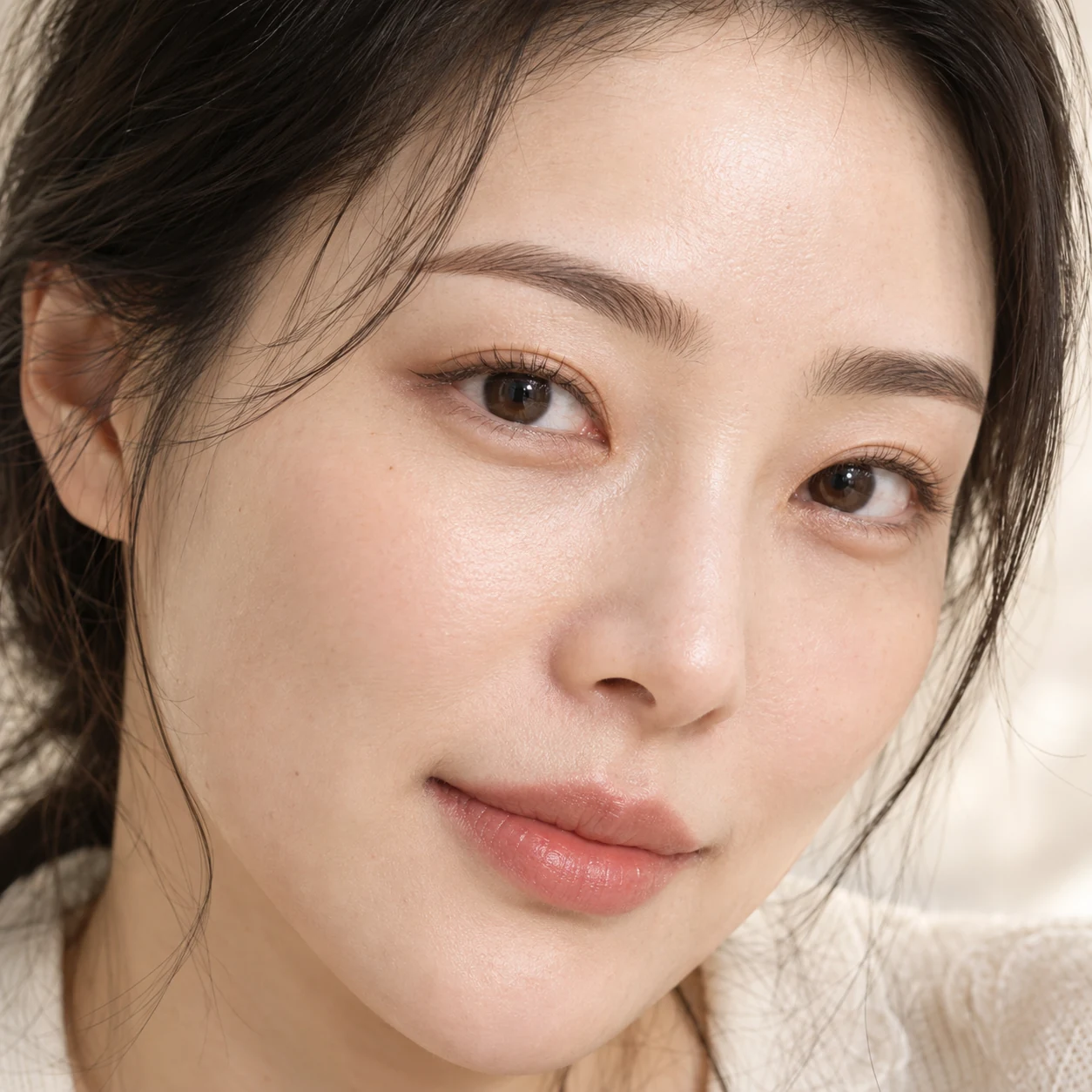 창원 콤보눈썹 디자인 예시 — 섬세한 결에, 은은한 밀도를