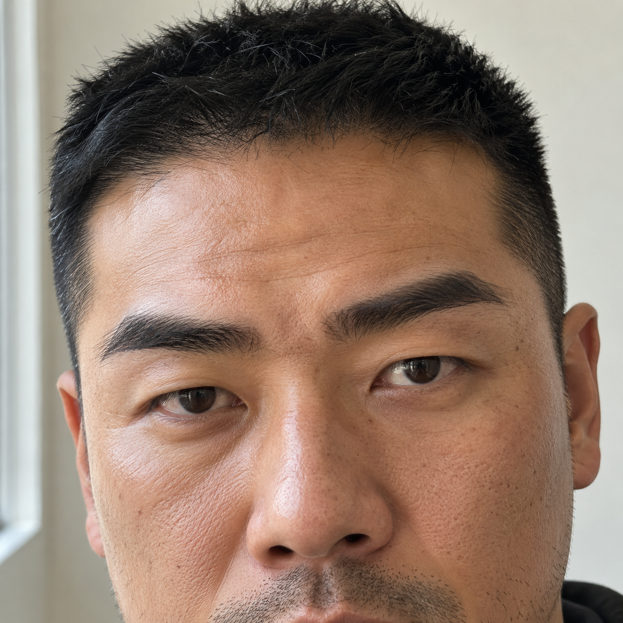 김해 남자눈썹 디자인 예시